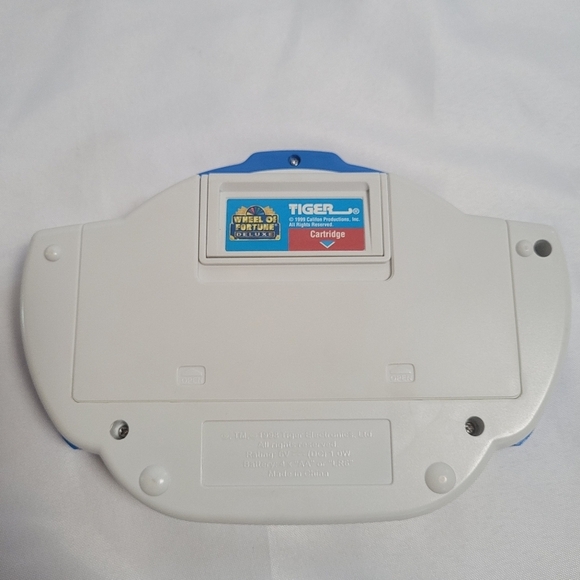 Wheel Of Fortune Electronic Handheld Game Deluxe Cartridge Tiger 1998 - Picture 5 of 10